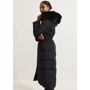 Phase Eight Dixie Long Fur Hood Puffer